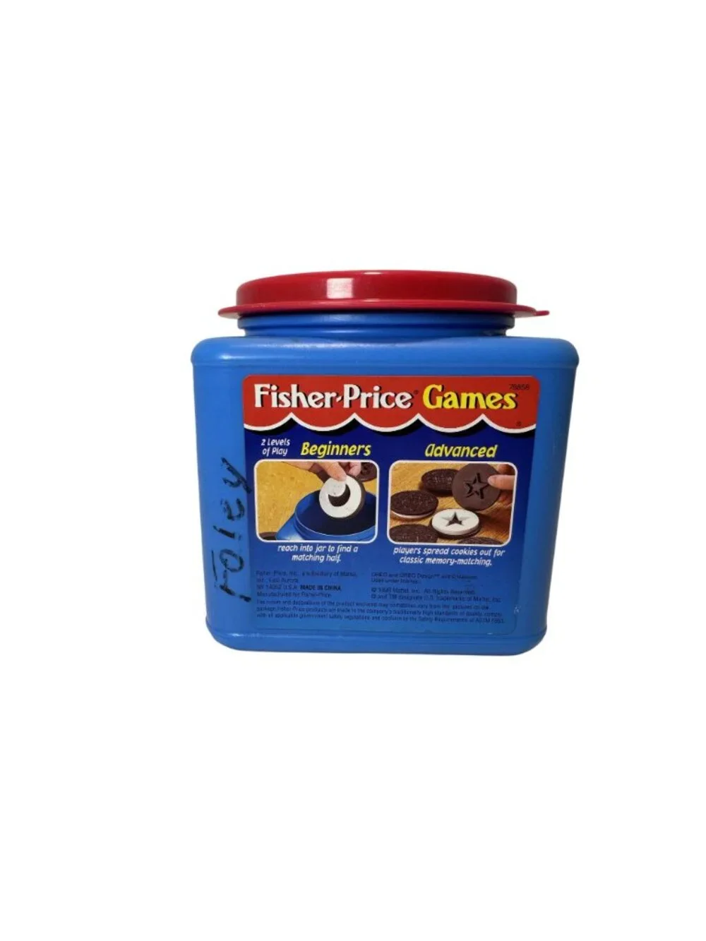 Fisher Price Oreo Matchin' Middles A Fun Shape Matching Game Complete FS